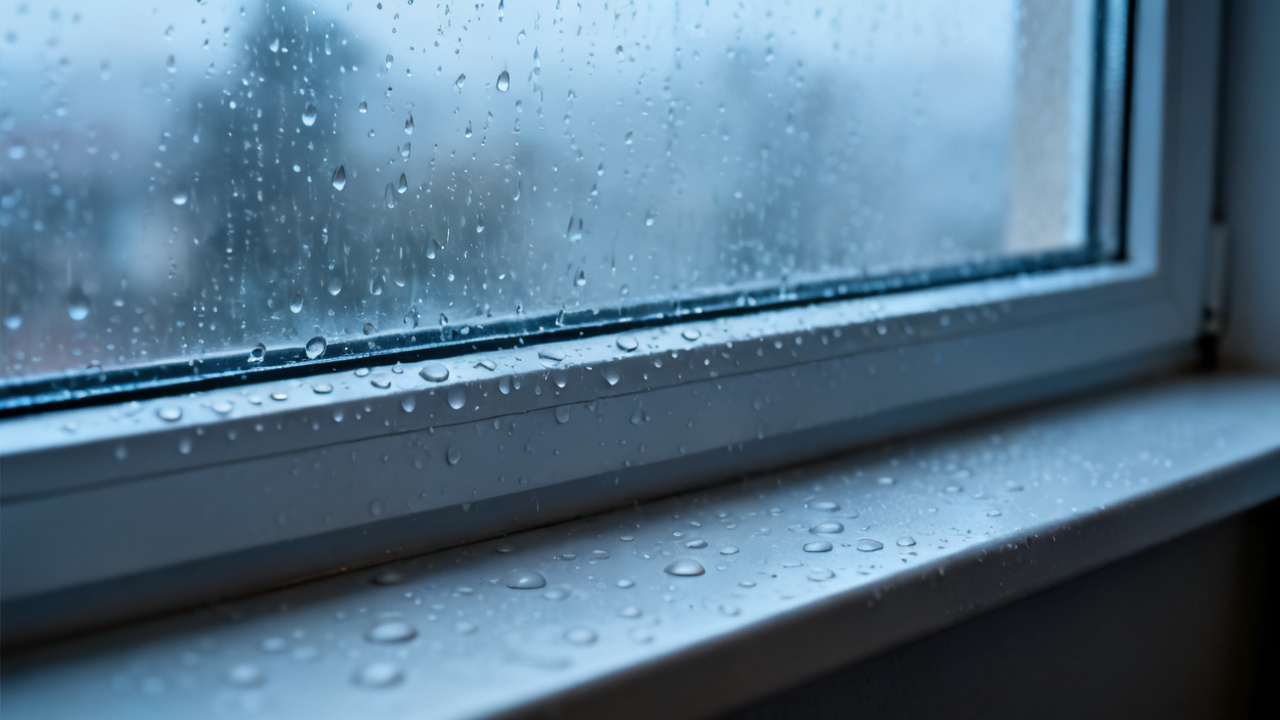 Rain Is Coming In on the Sill